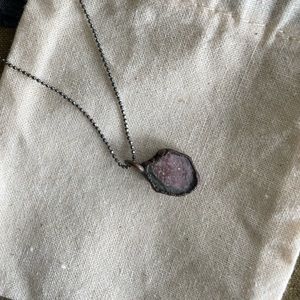 Hawkhouse watermelon tourmaline necklace